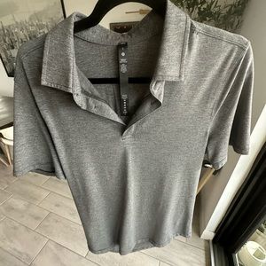 Lululemon Men Polo Shirt in Grey